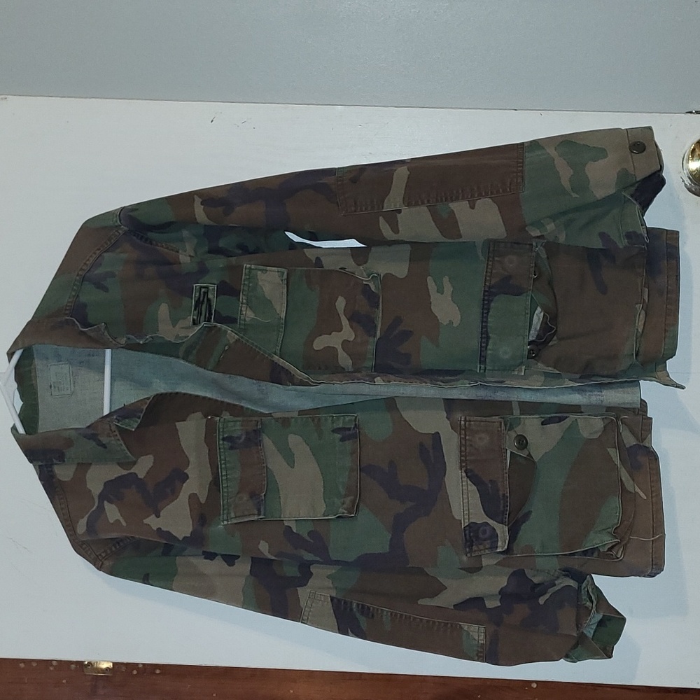 Camouflage Coat men's Large